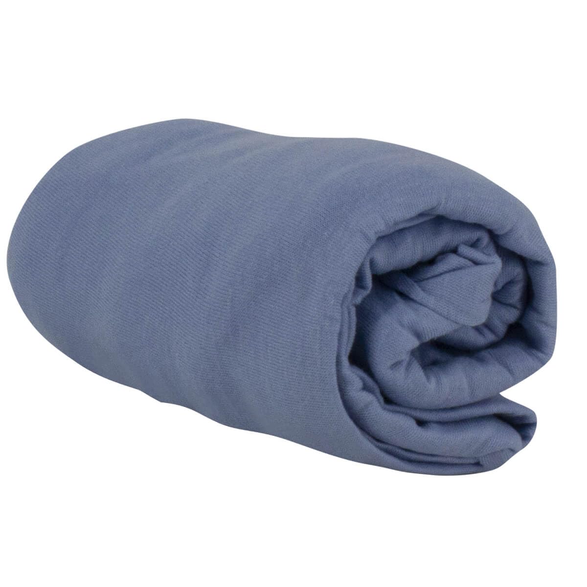 BabyCalin voodilina komplekt 70 × 140 cm, valge ja sinine, 2 tk