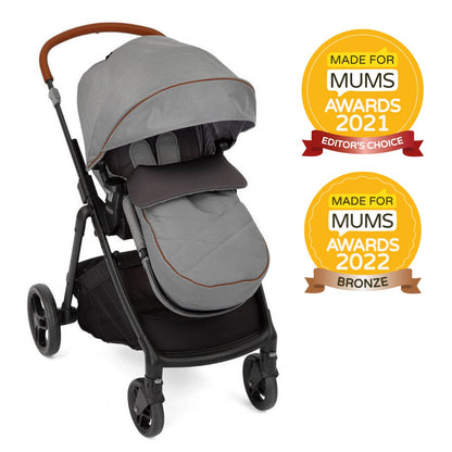Graco Near2Me jalutuskäru 0–22 kg, reguleeritava kõrgusega – Steeple Gray