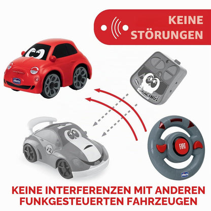 Chicco FIAT 500 RC kaugjuhitav sportauto, 2,4 GHz, 2-6 a