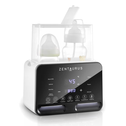 Zentaurus pudelisoojendaja ja sterilisaator Z6, must