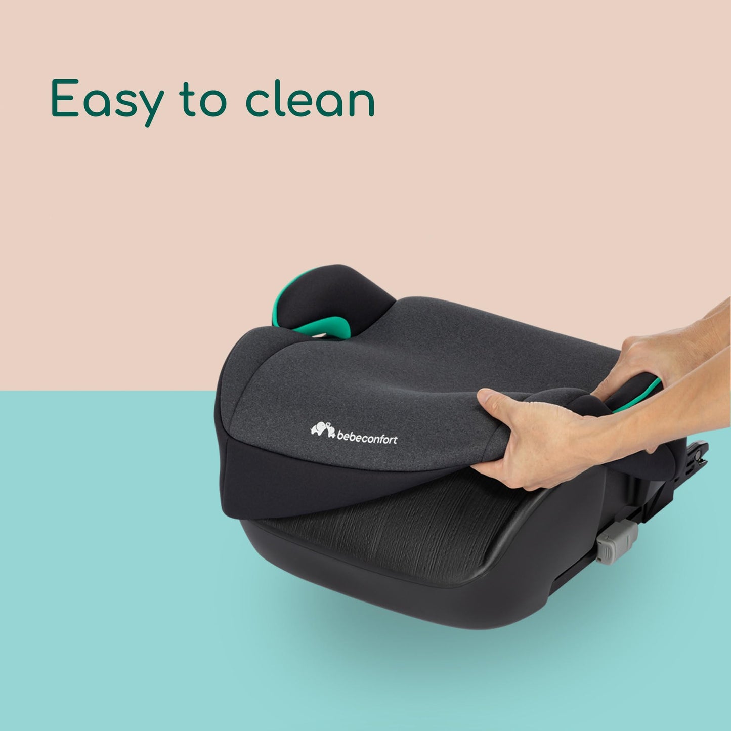Bebeconfort Manga i-Fix turvaiste ISOFIX, 6–12 a / 22–36 kg, Tinted Black