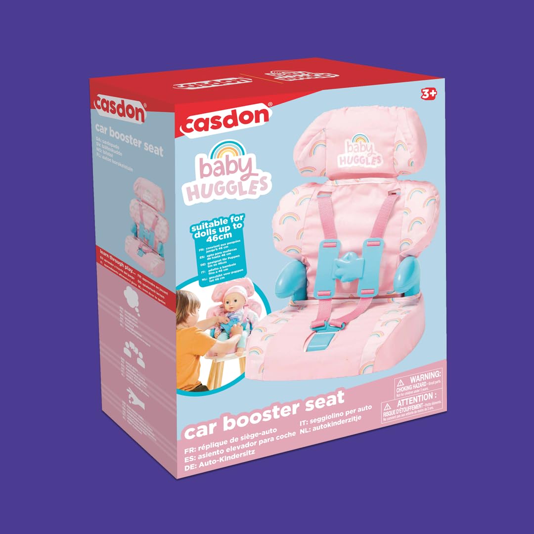 Casdon Baby Huggles roosa turvatool nukule, kuni 46 cm nukule, 3+ a