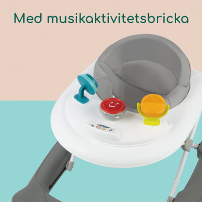 Bebeconfort Explorer käimistool eemaldatava mängualusega, Grey Mist (6–18 kuud)