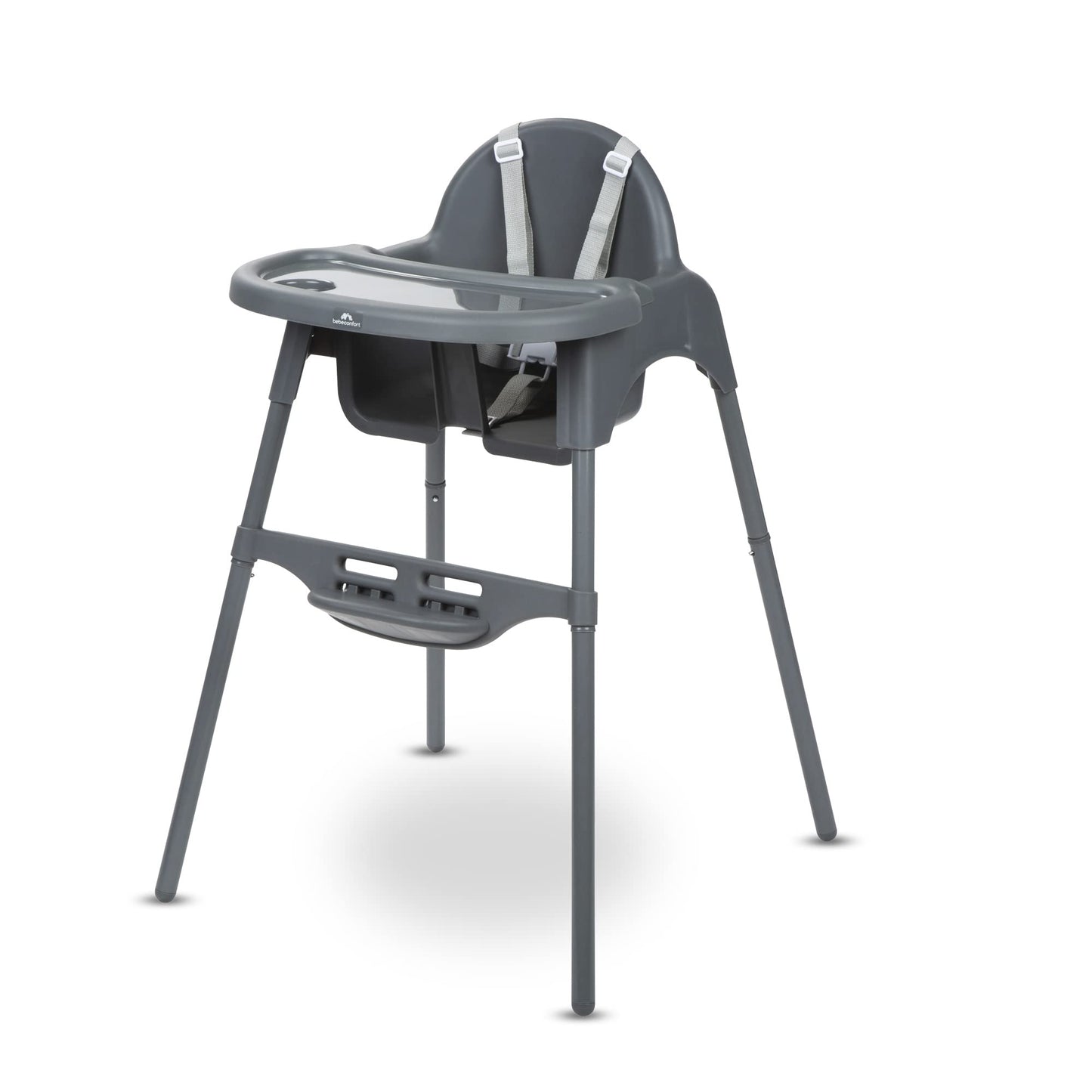 Bebeconfort Meely 2-ühes söögitool ja väikelapsetool, Dark Grey (6 k–3 a)