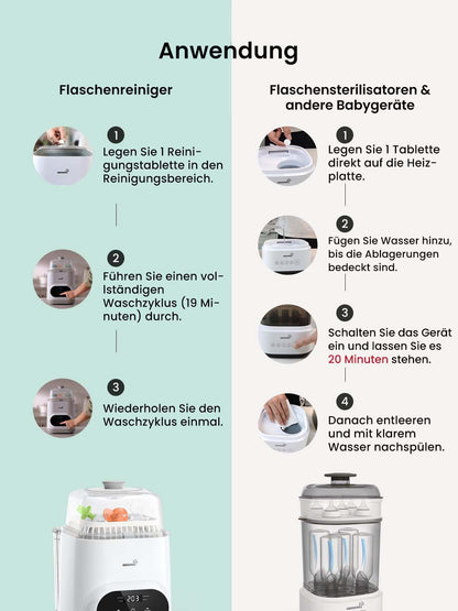Grownsy Baby Bottle Washer Pro pudelipesumasin, sterilisaator ja kuivati