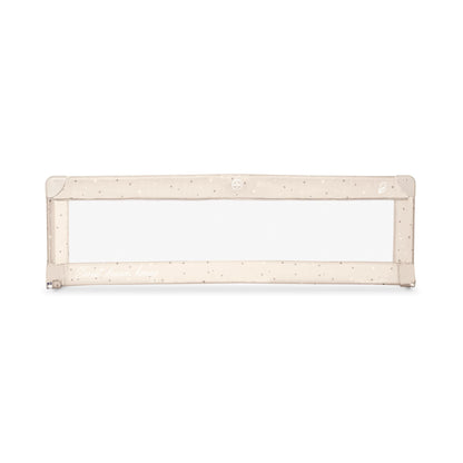 Asalvo voodipiire 150 cm, kokkupandav, kandekotiga, beež tähtedega, mudel 23292