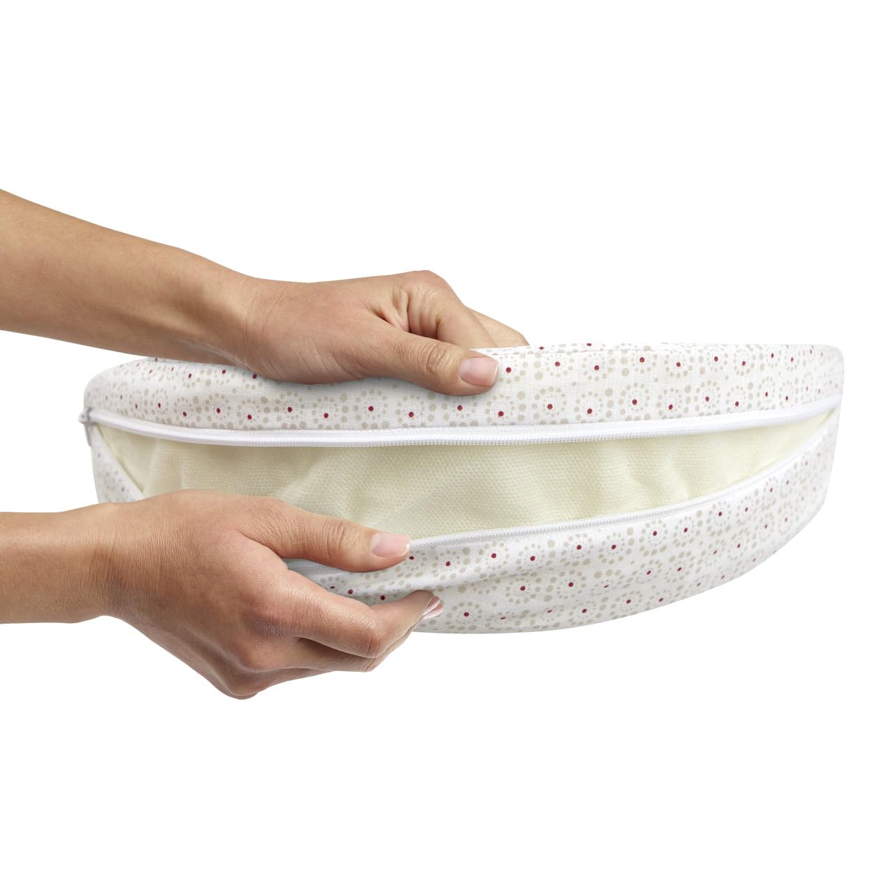 Chicco Boppy Wedge raseda tugipadi, kompaktne ja pestav, Spiral muster