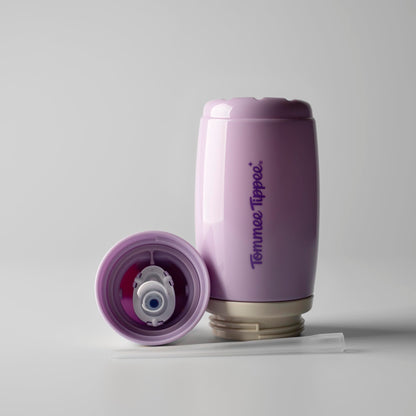 Tommee Tippee kõrrega joogitopsid 266 ml, 12+ kuud, roosa–lilla (2 tk)