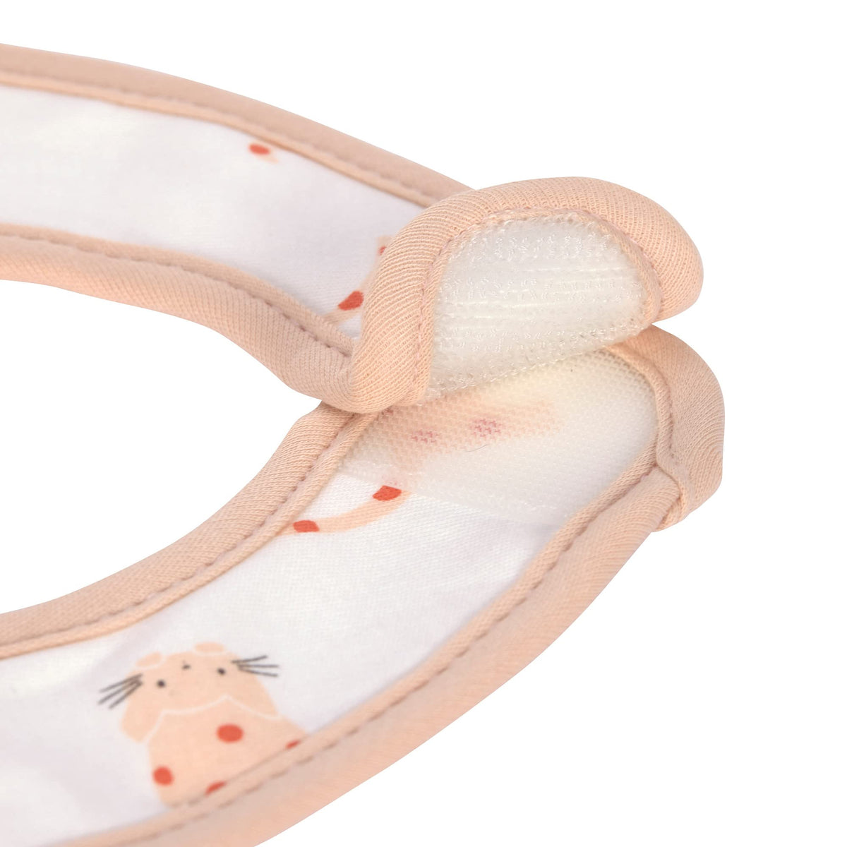 LÄSSIG vauvan ja taaperon ruokalappu 5 kpl, Little Mateys spicy orange, 3–18 kuukautta