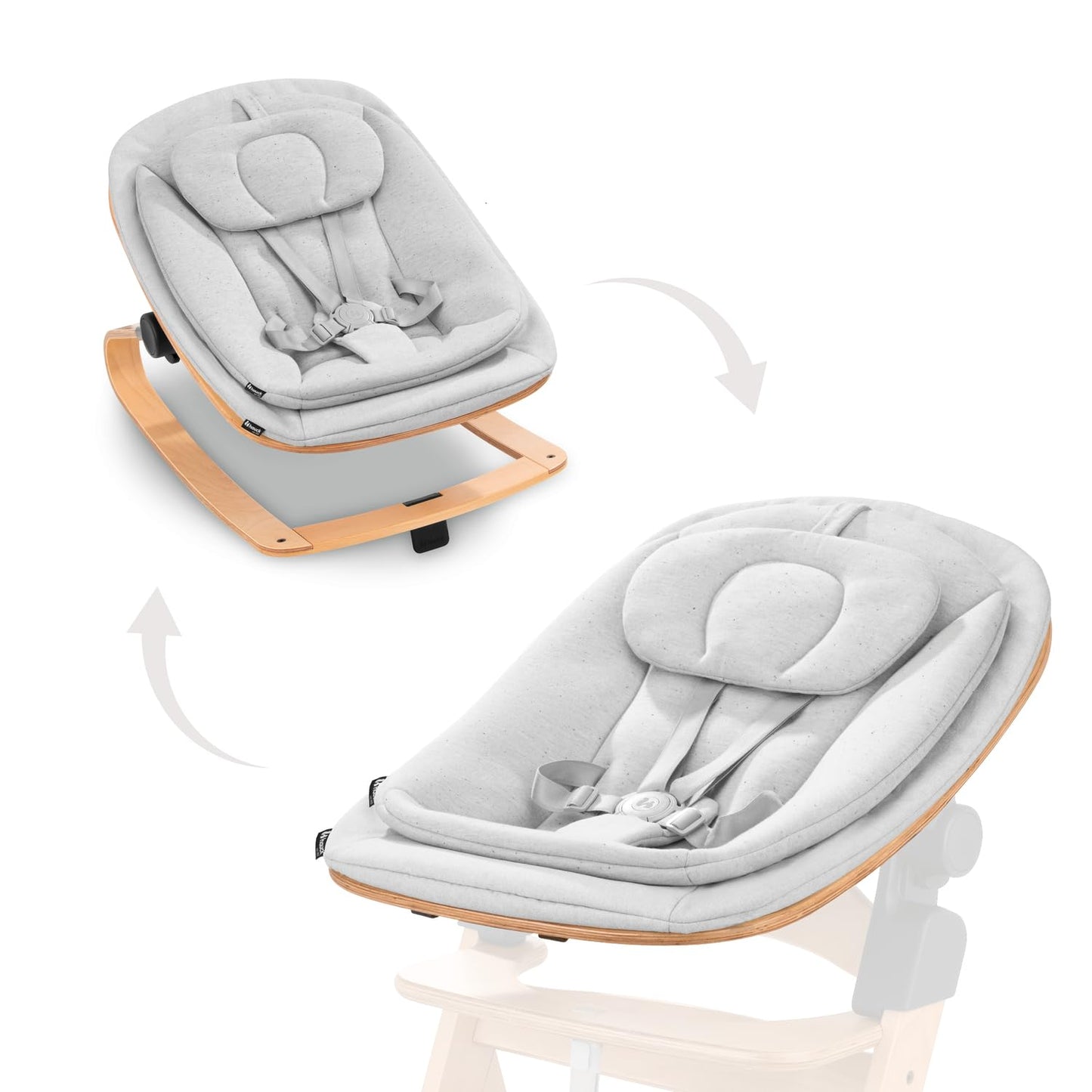 hauck Highchair Bouncer Eco beebikiik Hauck Alpha+ ning Beta+ söögitoolile