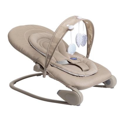 Chicco Hooplà beebikiik, beige, 0 kuud kuni 18 kg, mänguriba ja 4 asendit