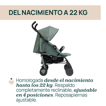 Chicco Echo Lite kergkäru Green, sünnist kuni 22 kg