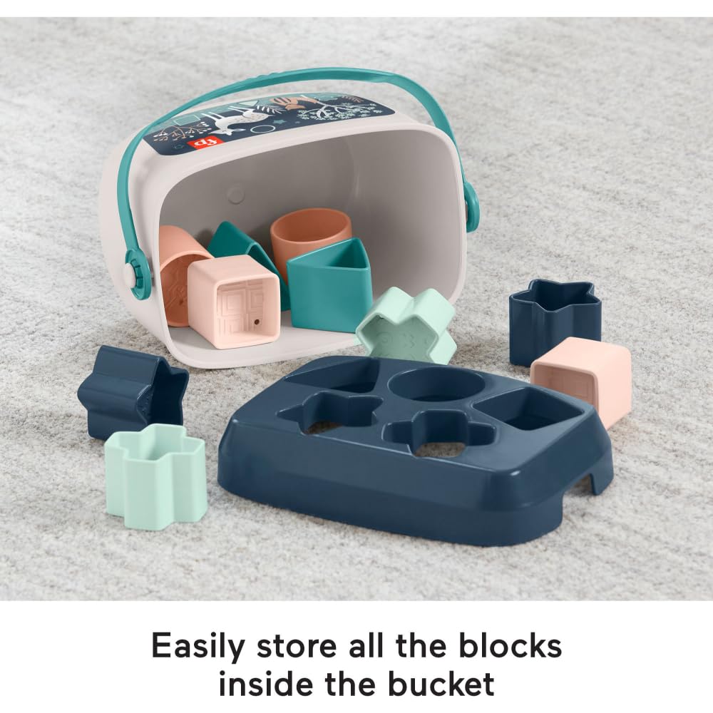 Fisher-Price Baby’s First Blocks kujundite sorteerimismäng, 10 osa, 6+ kuud