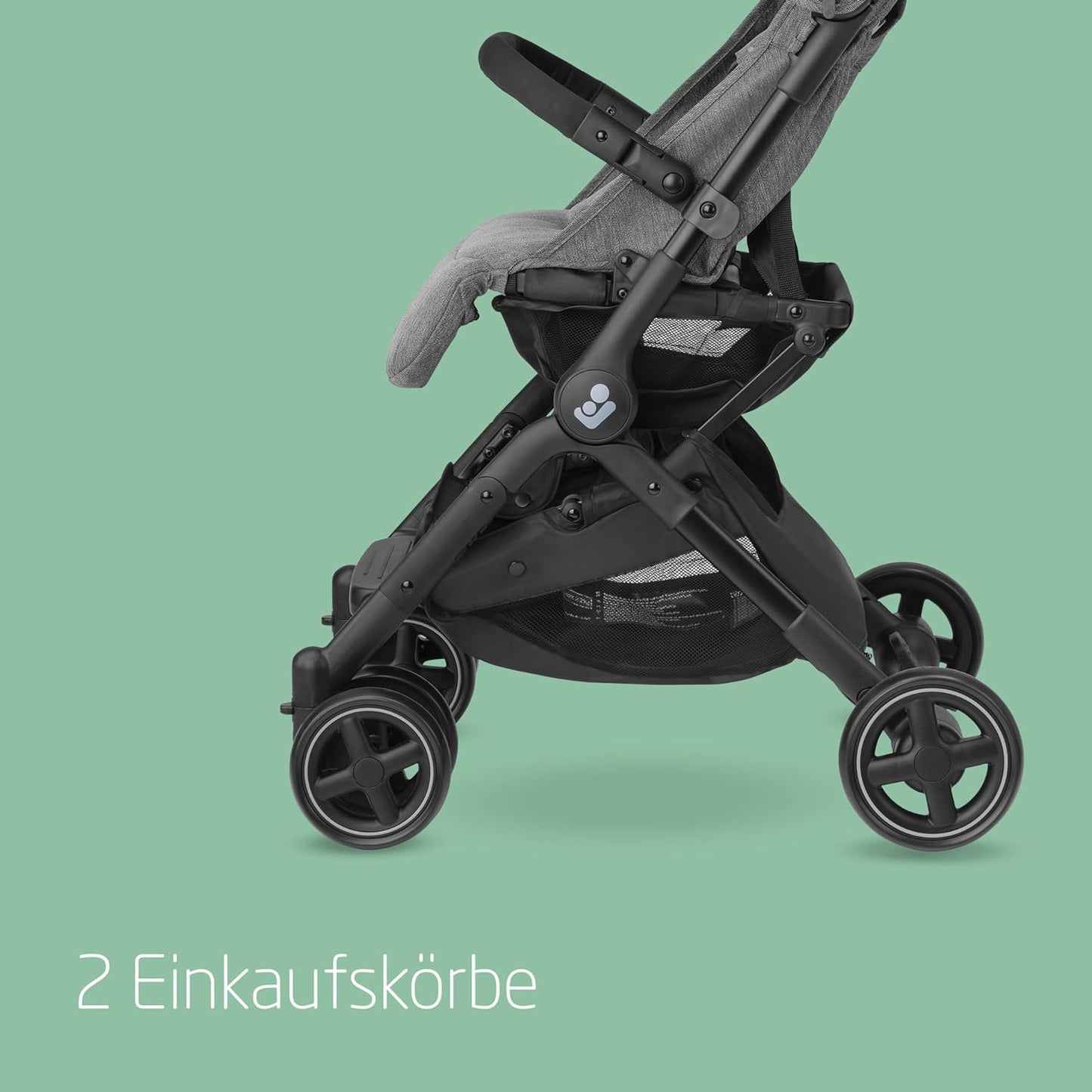 Maxi-Cosi Lara2 ultrakerge kokkupandav jalutuskäru, hall
