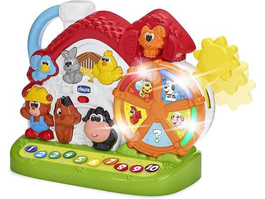 Chicco Talking Farm kakskeelne tegevuskeskus, inglise/hispaania, 1-4 a