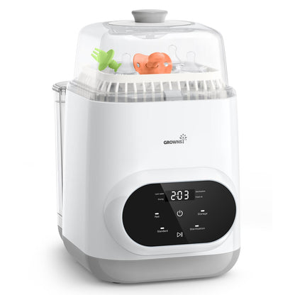 Grownsy Baby Bottle Washer Pro pudelipesumasin, sterilisaator ja kuivati