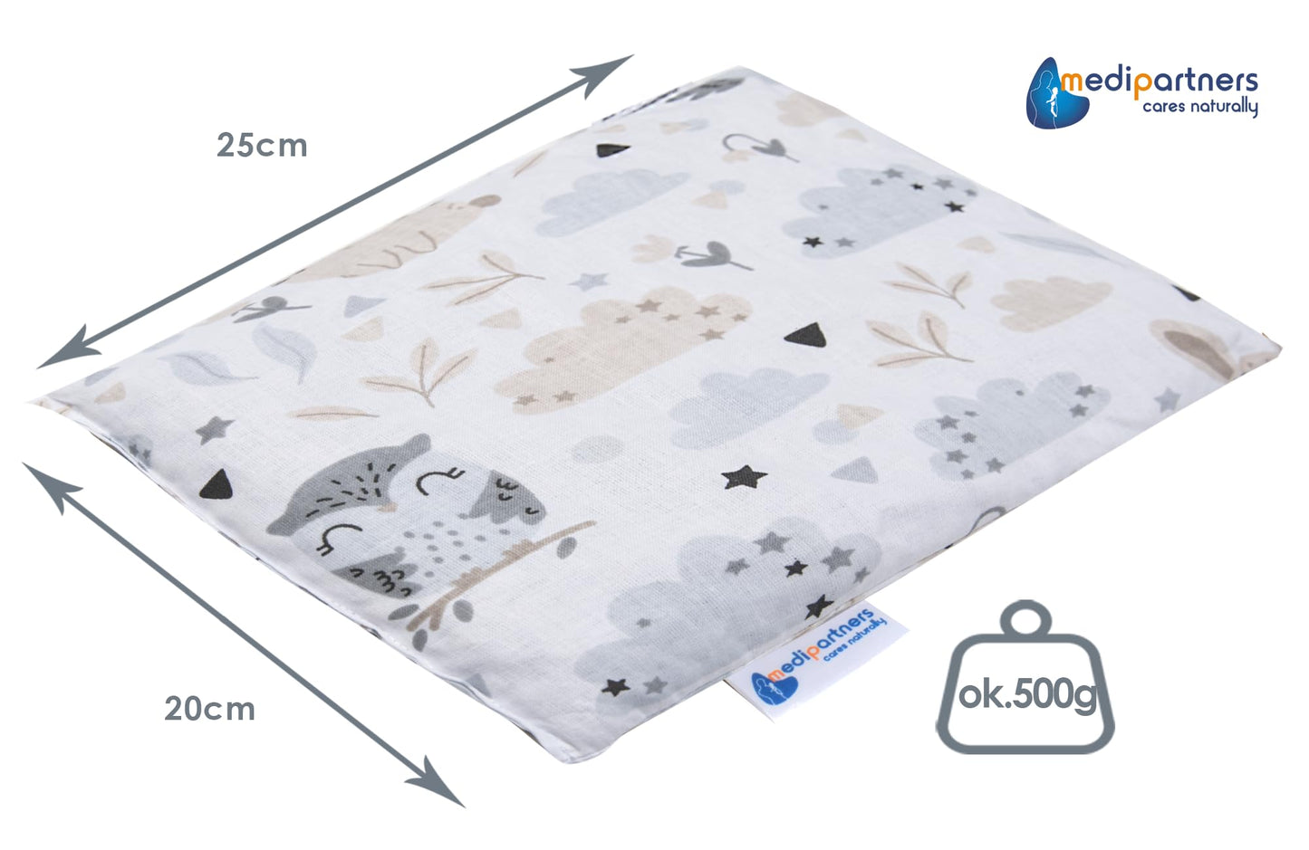 Medi Partners kirsikivipadi 20 × 25 cm, 500 g, Lichtung