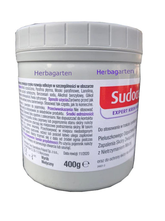 Sudocrem kaitsekreem 400 g, antibakteriaalne, veekindel, beebidele ja täiskasvanutele