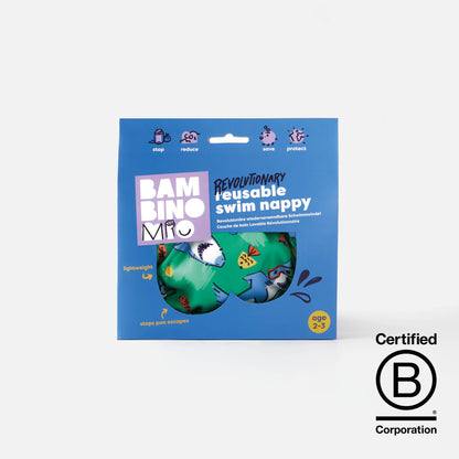 Bambino Mio korduvkasutatav ujumismähe, 2 tk, 1–2 a