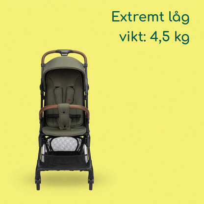 Bebeconfort Zephir kerge ja kompaktne reisikäru, 0–4 a, Mineral Green