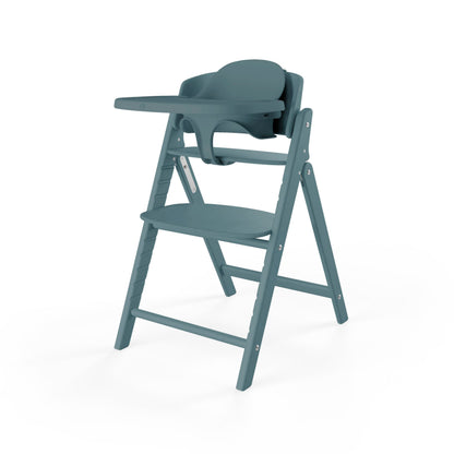 Cybex Oro CLICK & FOLD 3-in-1 söögitool, komplekt beebiistme ja kandikuga, Stone Blue