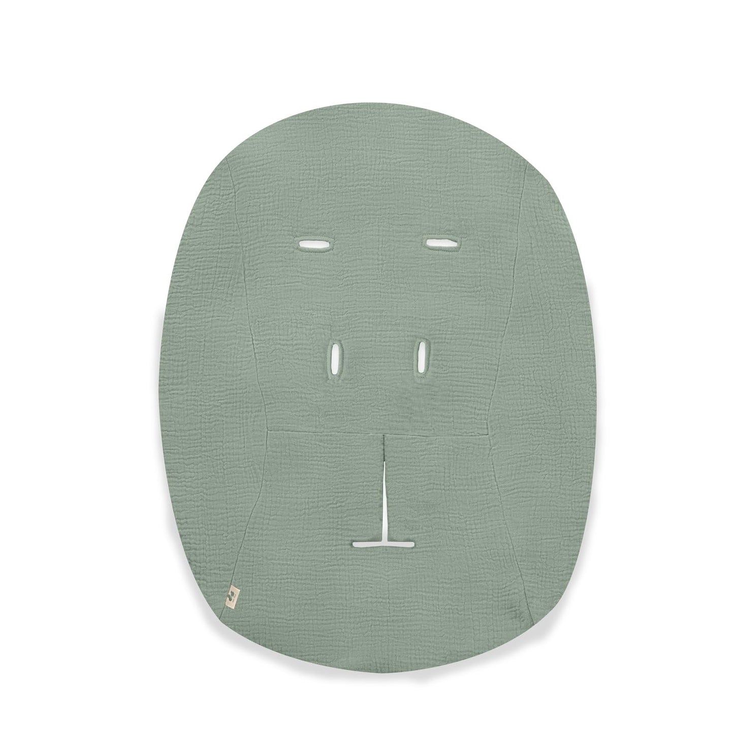 Hauck beebi lamamistooli kaitsekate Alpha Bouncer seeriale, musliinpuuvill, Sage Green