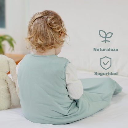 Mosebears beebi magamiskott 2.5 TOG, bambuskiud, Calm Sage, L (18–36 kuud)