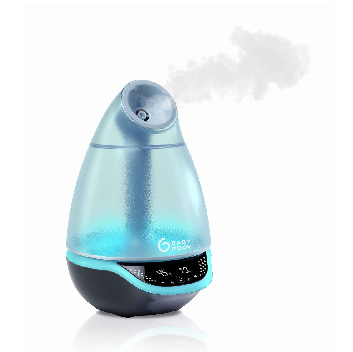 Babymoov Hygro Plus digitaalinen ilmankostutin 7-värisellä yövalolla, 2,5 l, jopa 20 m²