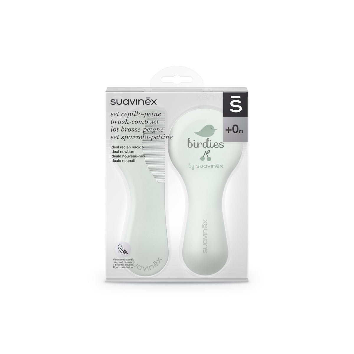 SUAVINEX harja ja kampa, sininen, 3162384