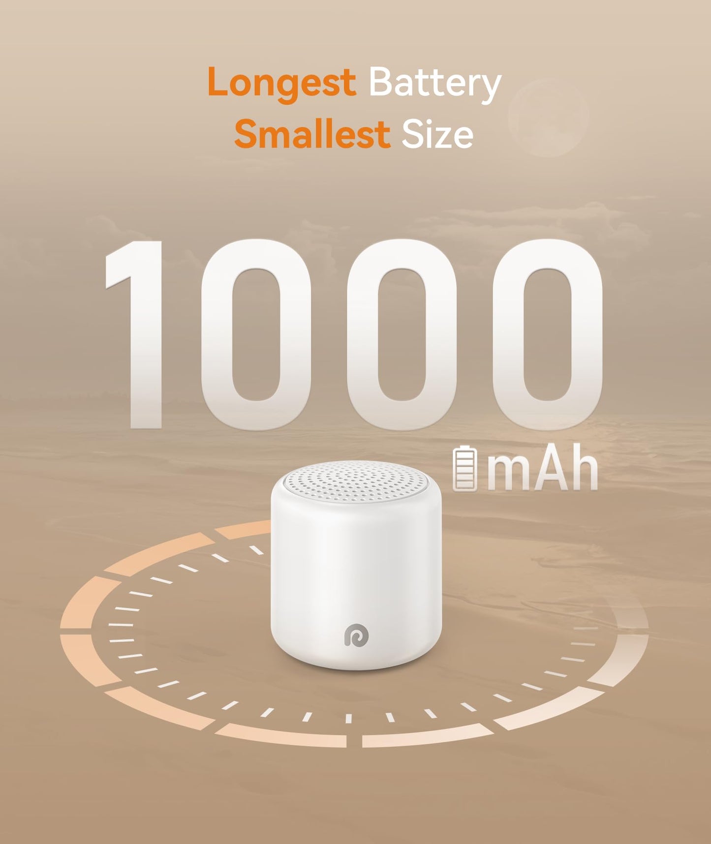 Dreamegg Pocket Sleep 1 valge müra masin beebidele, USB-C, 16 heli