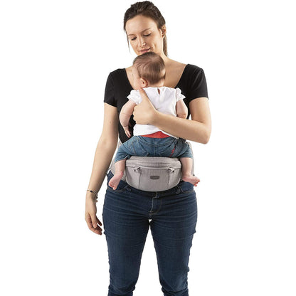 Chicco 3-ühes ergonoomiline kõhukott ja puusalkandmisiste, Denim