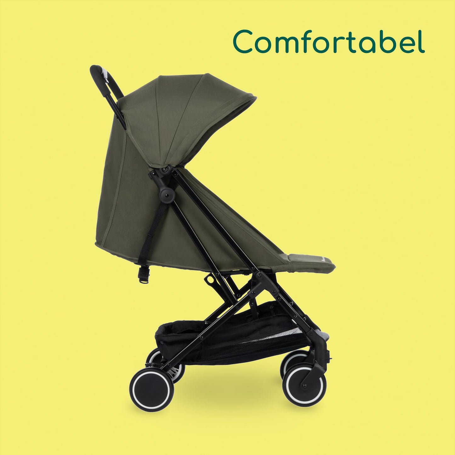 Bebeconfort Soko ultrakompaktne reisikäru, 0–3,5 aastat, kuni 15 kg, Mineral Green