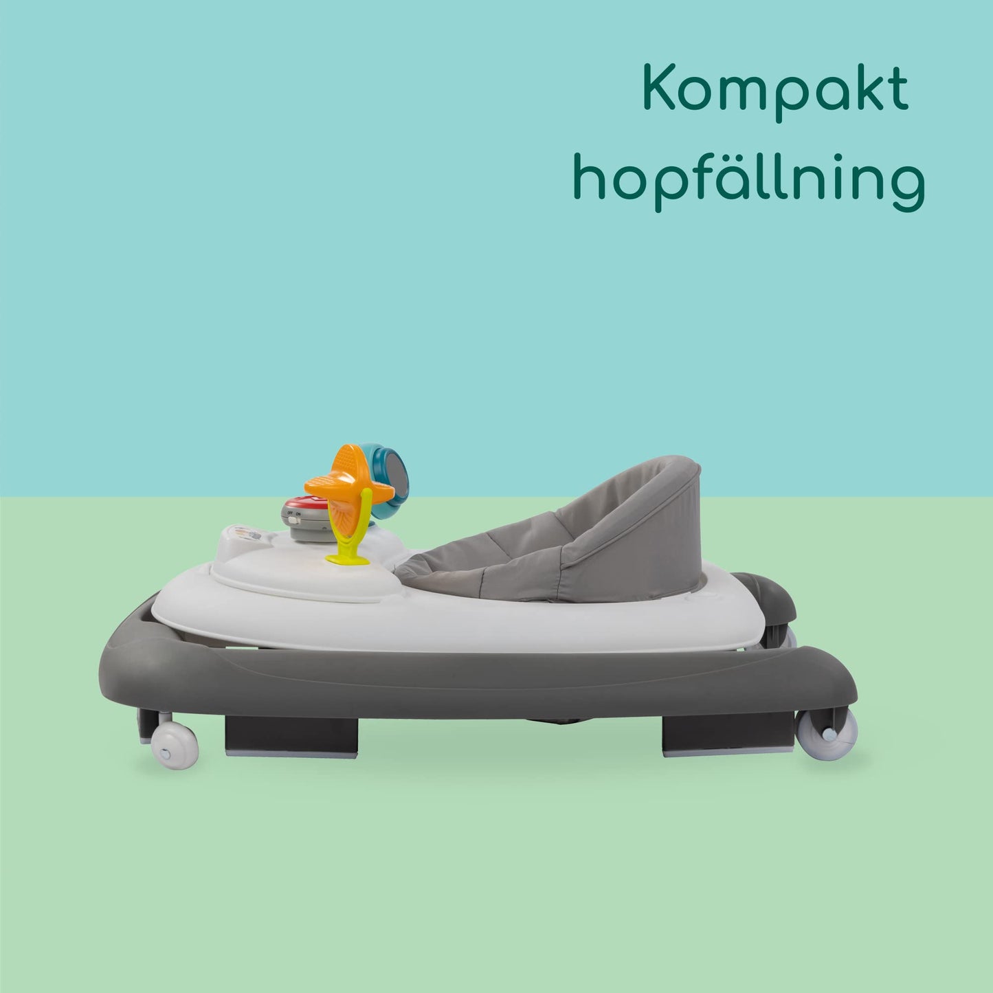 Bebeconfort Explorer käimistool eemaldatava mängualusega, Grey Mist (6–18 kuud)