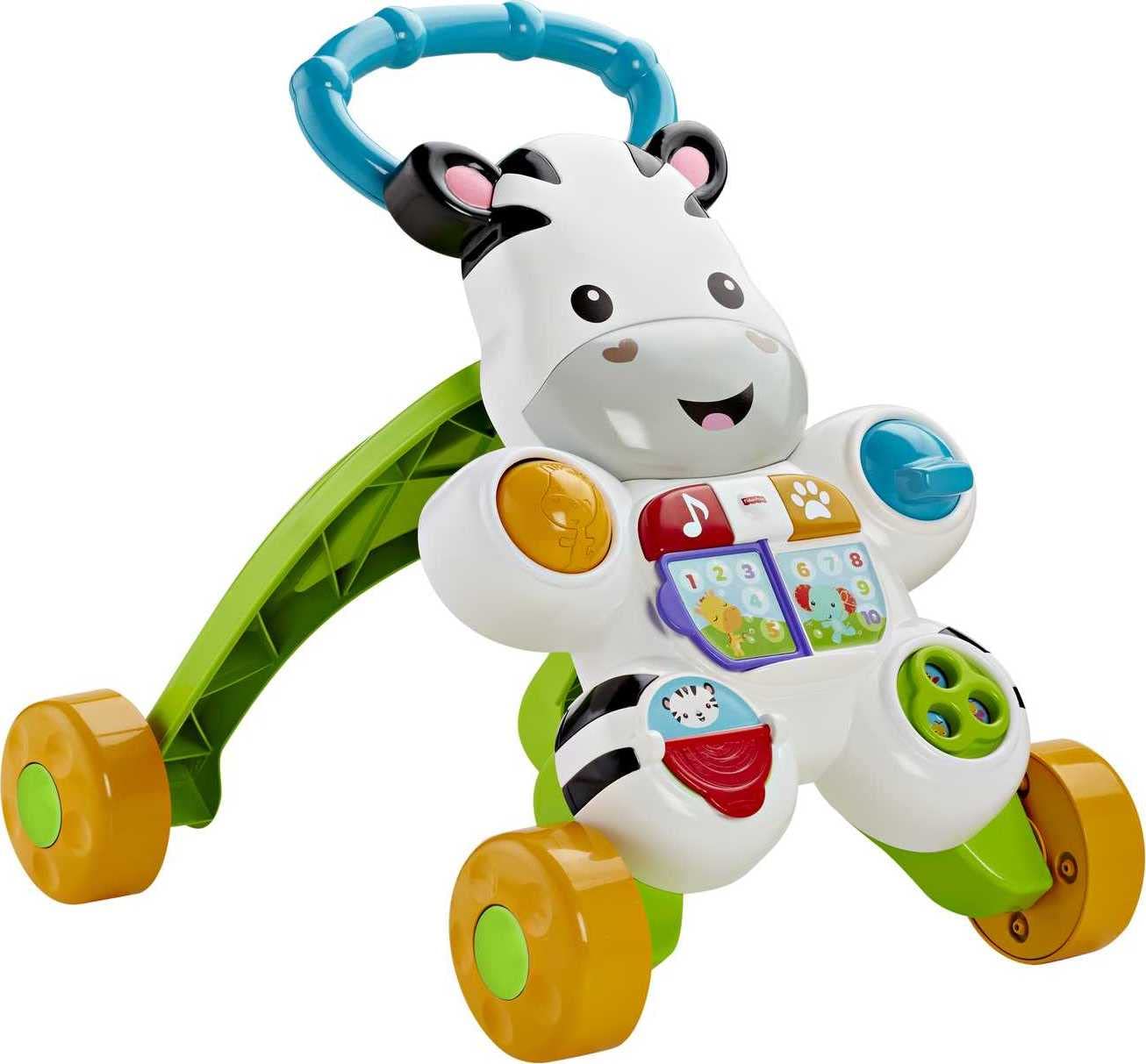 Fisher-Price Zebra kõndimistugi – muusika ja tuledega alates 6. elukuust, sebra