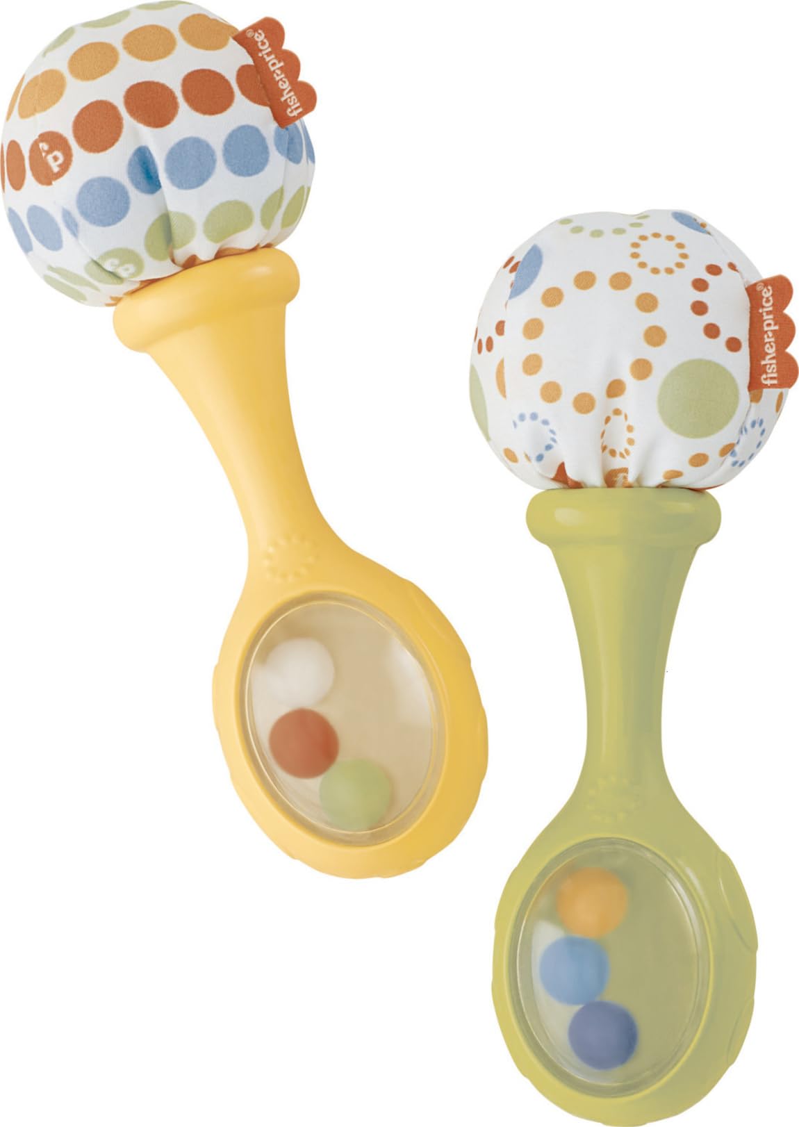 Fisher-Price Rattle ’n Rock marakad, 2-osaline kõristikomplekt beebile (3+ kuud)