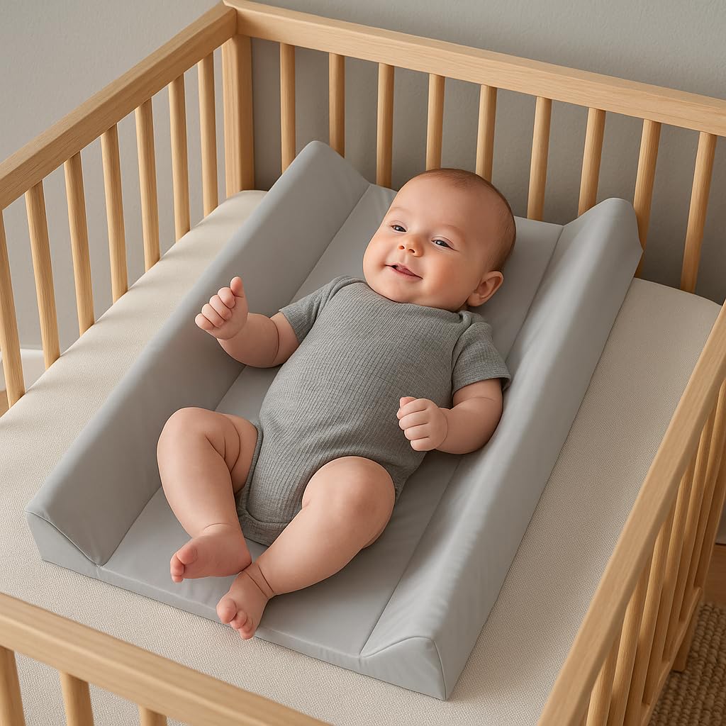 Rotho Babydesign mähkimisalus Keil 50 x 70 cm, hall, veekindel