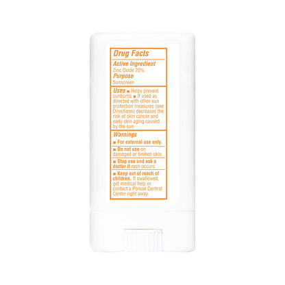 Thinkbaby mineraalne päikesekaitsepulk SPF 30, 18 g, valge/oranž