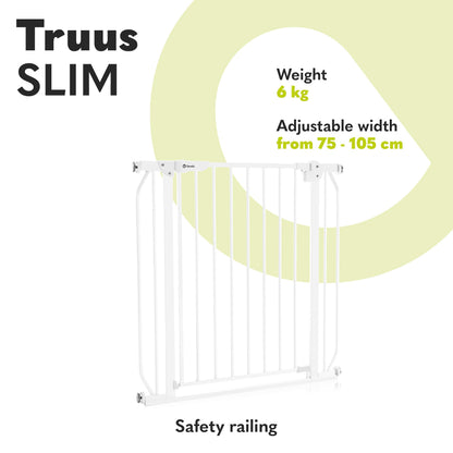 Lionelo Truus Slim turvavärav 75–105 cm, puurimiseta paigaldus