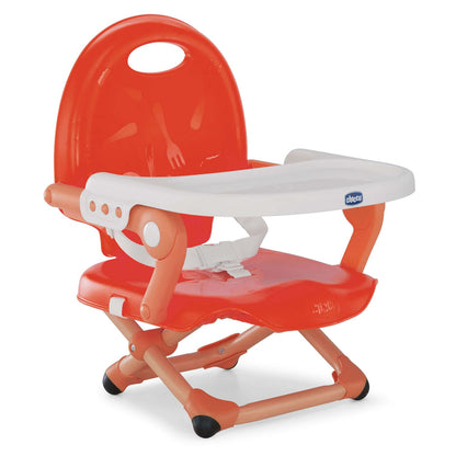 Chicco Pocket Snack söögitooli iste Poppy Red, 6–36 kuud, kuni 15 kg
