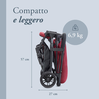 Inglesina Sketch kerge ja kompaktne kergkäru, tumesinine