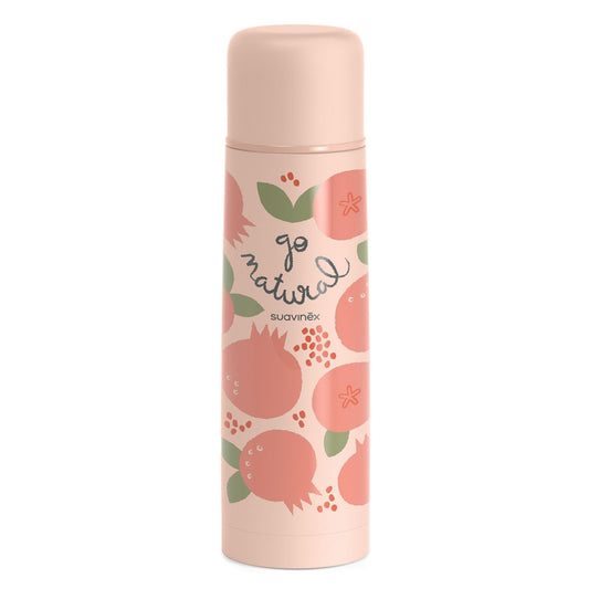 Suavinex roostevabast terasest termos, 500 ml, korall