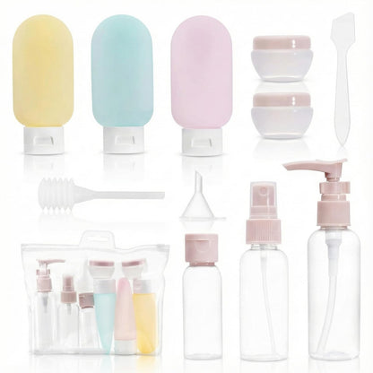 Carehabi 11-osainen matkapullojen ja -purkkien setti BOTTLE001