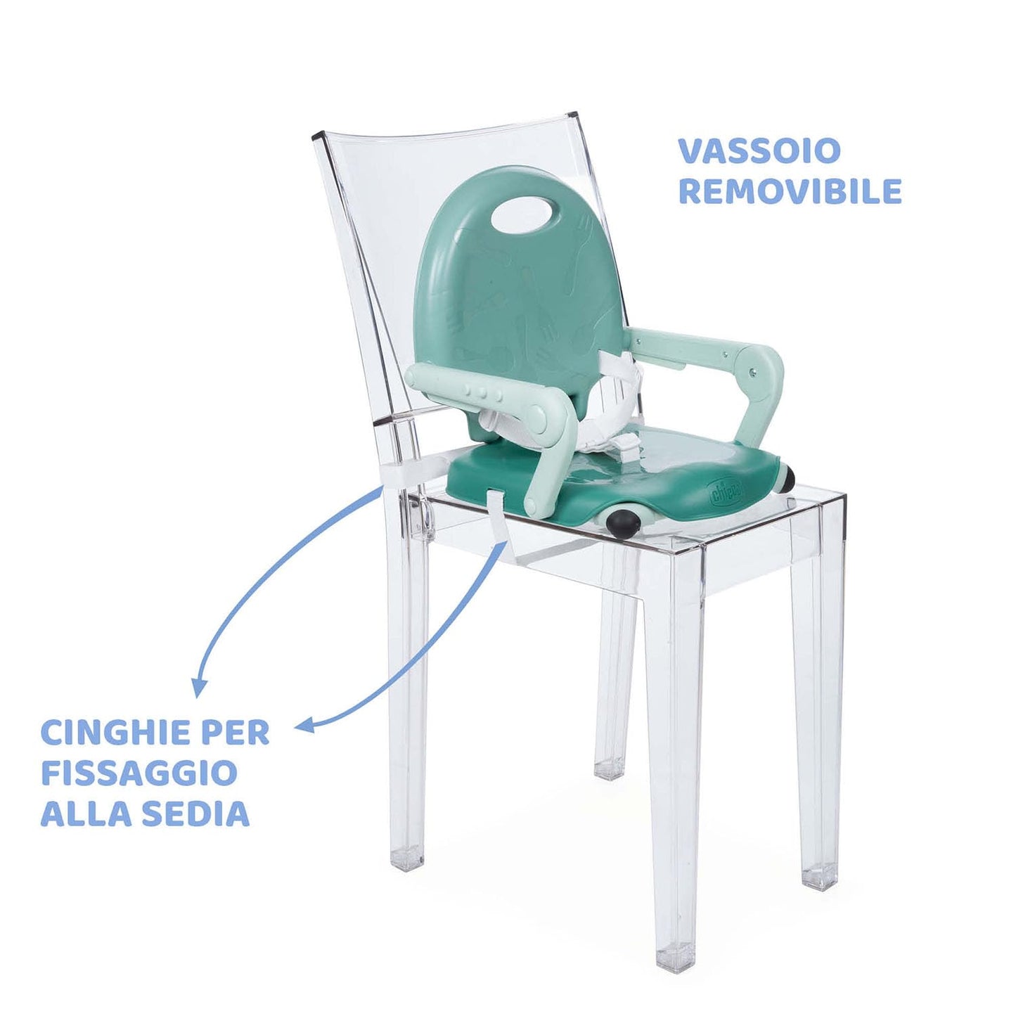 Chicco Pocket Snack tool, 6–36 kuud, roheline