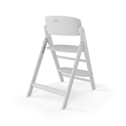 Cybex Click & Fold 3-in-1 söögitool, valge (All White) – väikelapse iste ja kandik kaasas, sobib 6 kuust täiskasvanueani (kuni 120 kg)