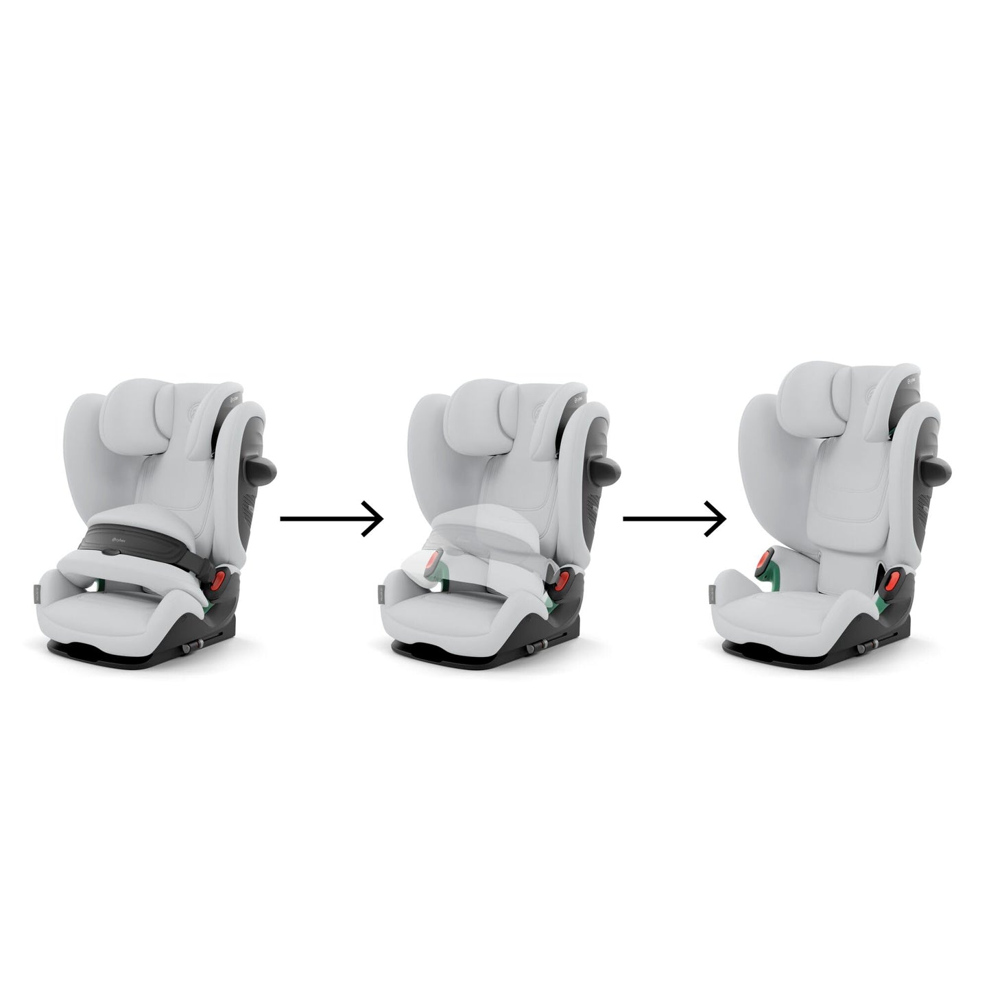 CYBEX Gold Pallas G3 i-Size turvatool 76–150 cm, Fog Grey (u 15 kuud – 12 a)