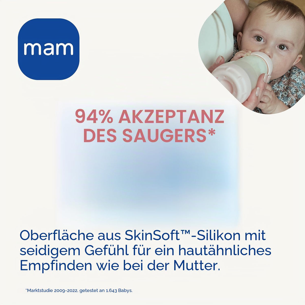 MAM Easy Start Anti-Colic tuttipullosetti 2 kpl, 260 ml, vaaleanpunainen, 2-4 kk, A138