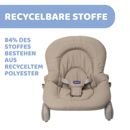 Chicco Hooplà beebikiik, beige, 0 kuud kuni 18 kg, mänguriba ja 4 asendit
