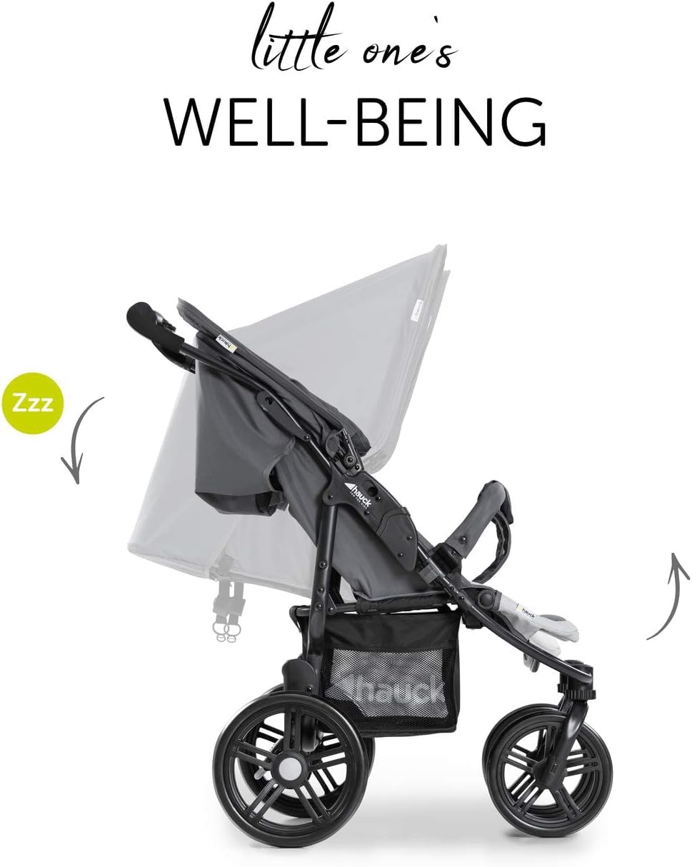 Hauck Roadster Duo SLX kahelapsekäru, hall