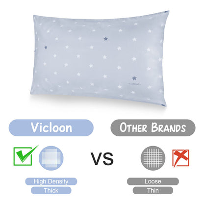 Vicloon laste padjapüürid, 2 tk, 40 x 60 cm, hallid tähed
