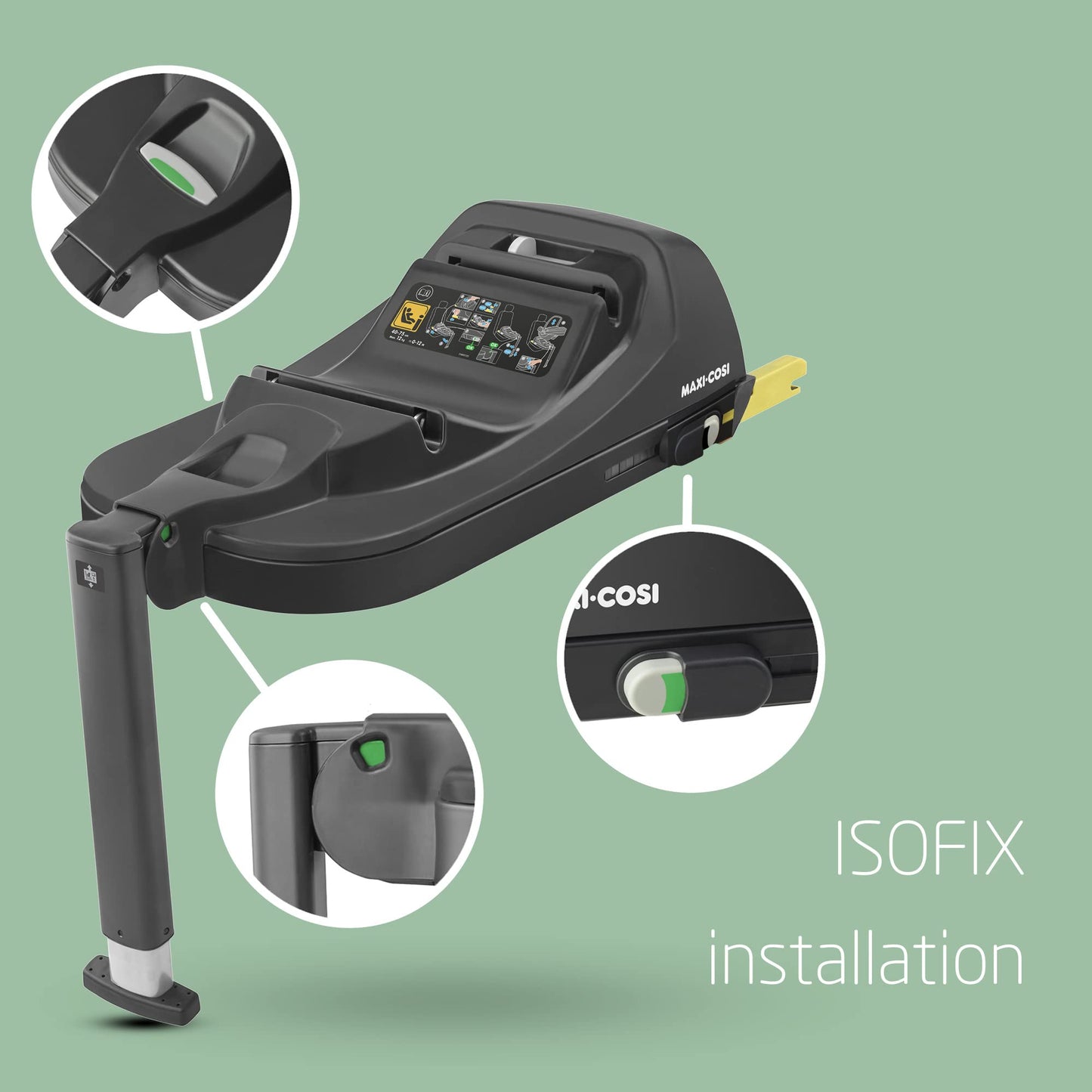 Maxi-Cosi CabrioFix i-Size ISOFIX turvahälli alus